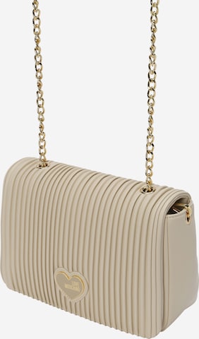 Love Moschino Crossbody Bag in Beige: front