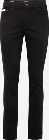 Only & Sons - Slimfit Vaquero 'LOOM' en negro: frente