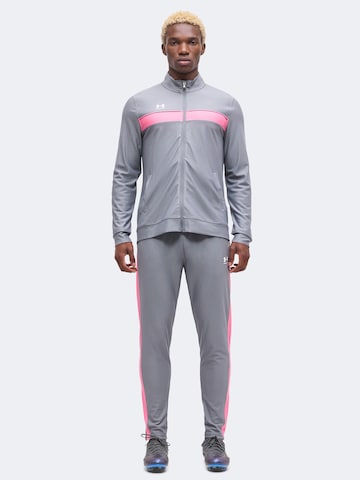 UNDER ARMOUR Trainingsanzug 'Challenger' in Grau: Vorderseite
