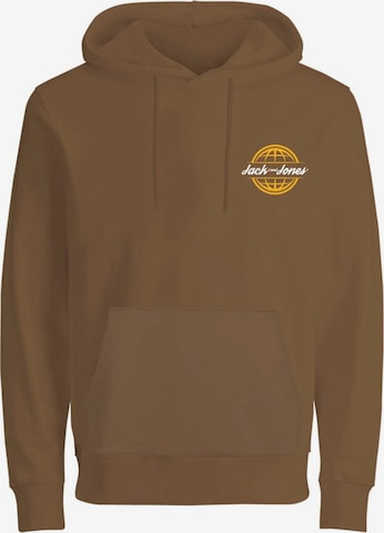 Sweat-shirt 'Colton' JACK & JONES en marron : devant
