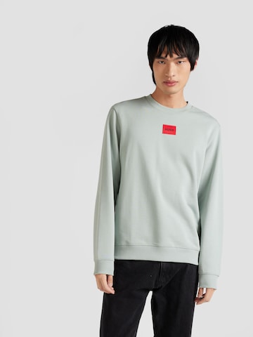 HUGO Sweatshirt 'Diragol' i grå: forside