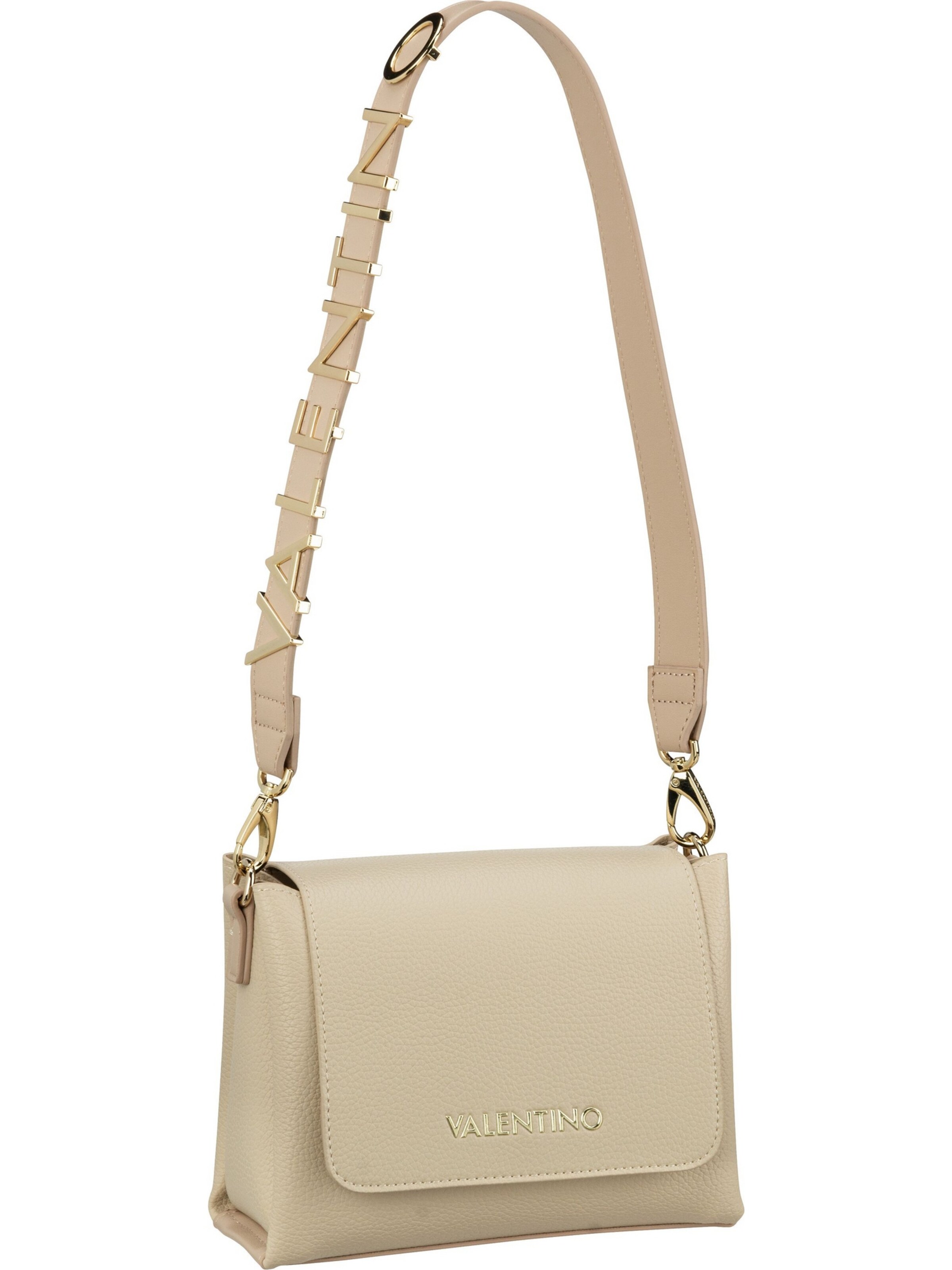 VALENTINO Schoudertas 'Alexia' in Beige: voorkant