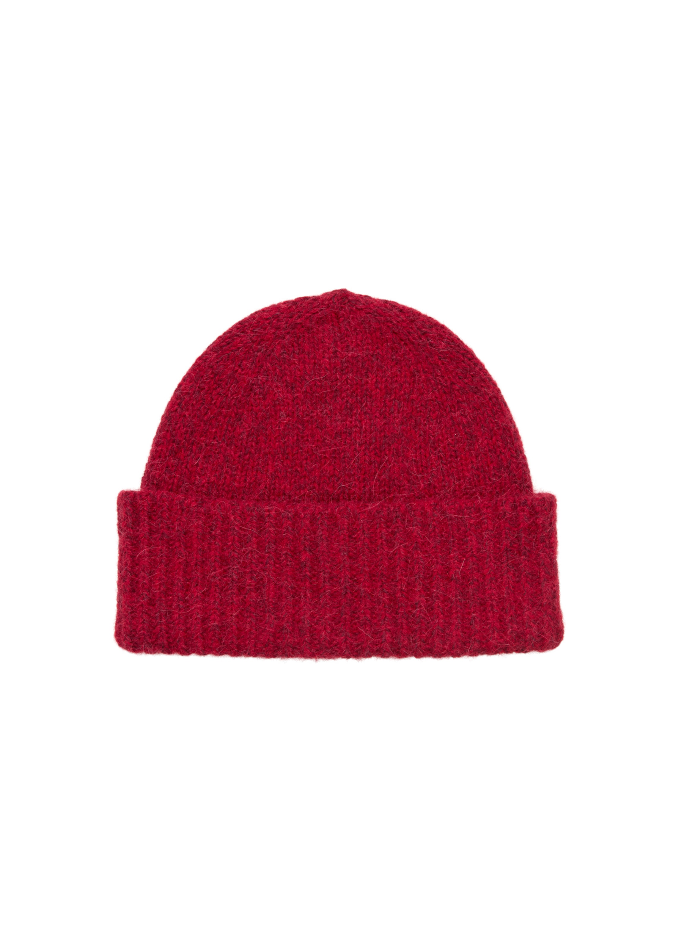 Marc O'Polo DENIM Mütze in Rot: Vorderseite