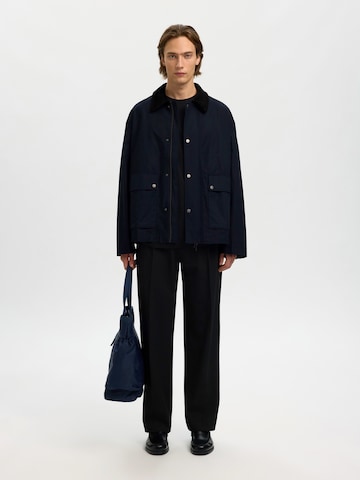 SELECTED Prehodna jakna 'SLHKYLE' | modra barva