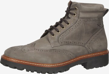BRAX Lace-Up Boots in Grey: front