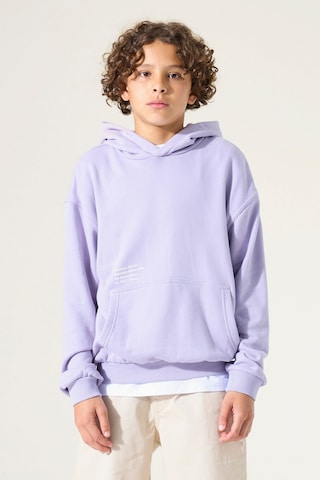 GARCIA Sweatshirt i lila: framsida