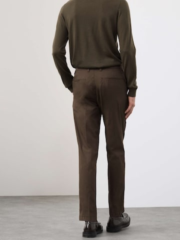 Marks & Spencer Regular Chinohose in Grün