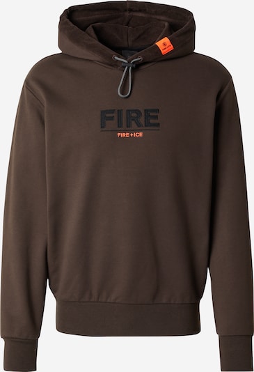 Bogner Fire + Ice Collegepaita 'KRISTAN' värissä tummanruskea / oranssi / musta, Tuotenäkymä