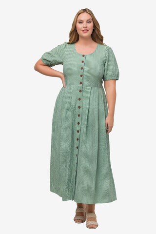 Ulla Popken Dress in Green: front