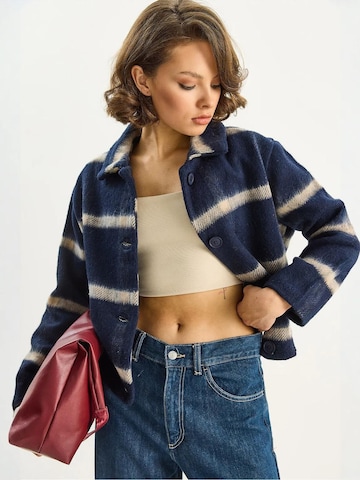 Bianco Lucci Tussenjas in Blauw