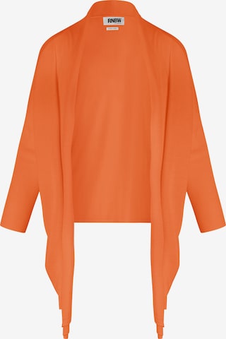 Rainbow Cashmere Strickjacke in Orange: predná strana