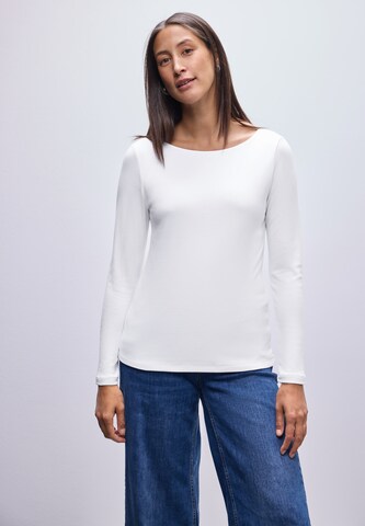 STREET ONE Shirt in White: front