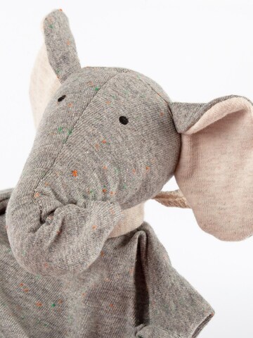 SIGIKID Stuffed animals 'Mini-Schnuffeltuch Elefant' in Grey
