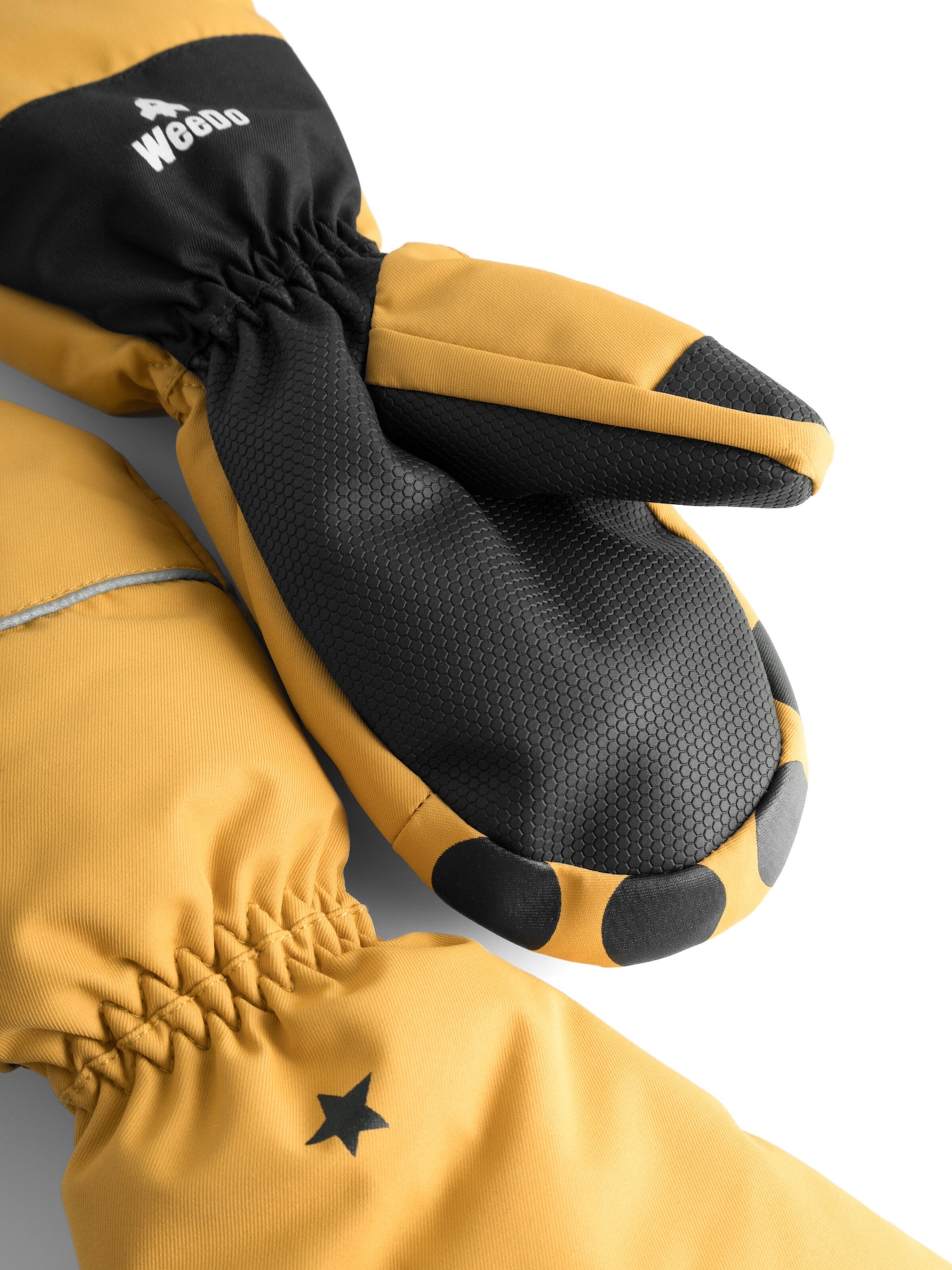 WeeDo Gloves 'Löwe' in Brown