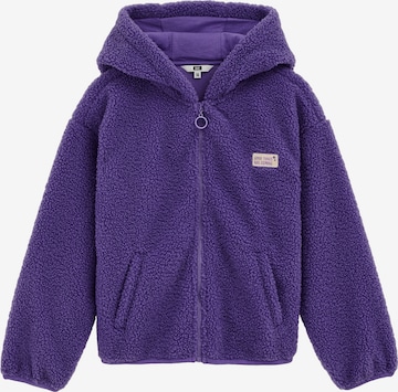 purpurinė WE Fashion Demisezoninė striukė: priekis
