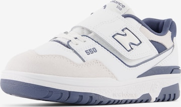 Baskets '550 Bungee Lace' new balance en blanc : devant