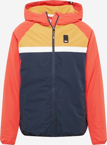 Alife and Kickin Between-Season Jacket 'Mr DiamondAK' in Red: front