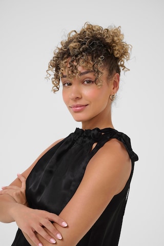Cream Blouse 'Viria' in Zwart