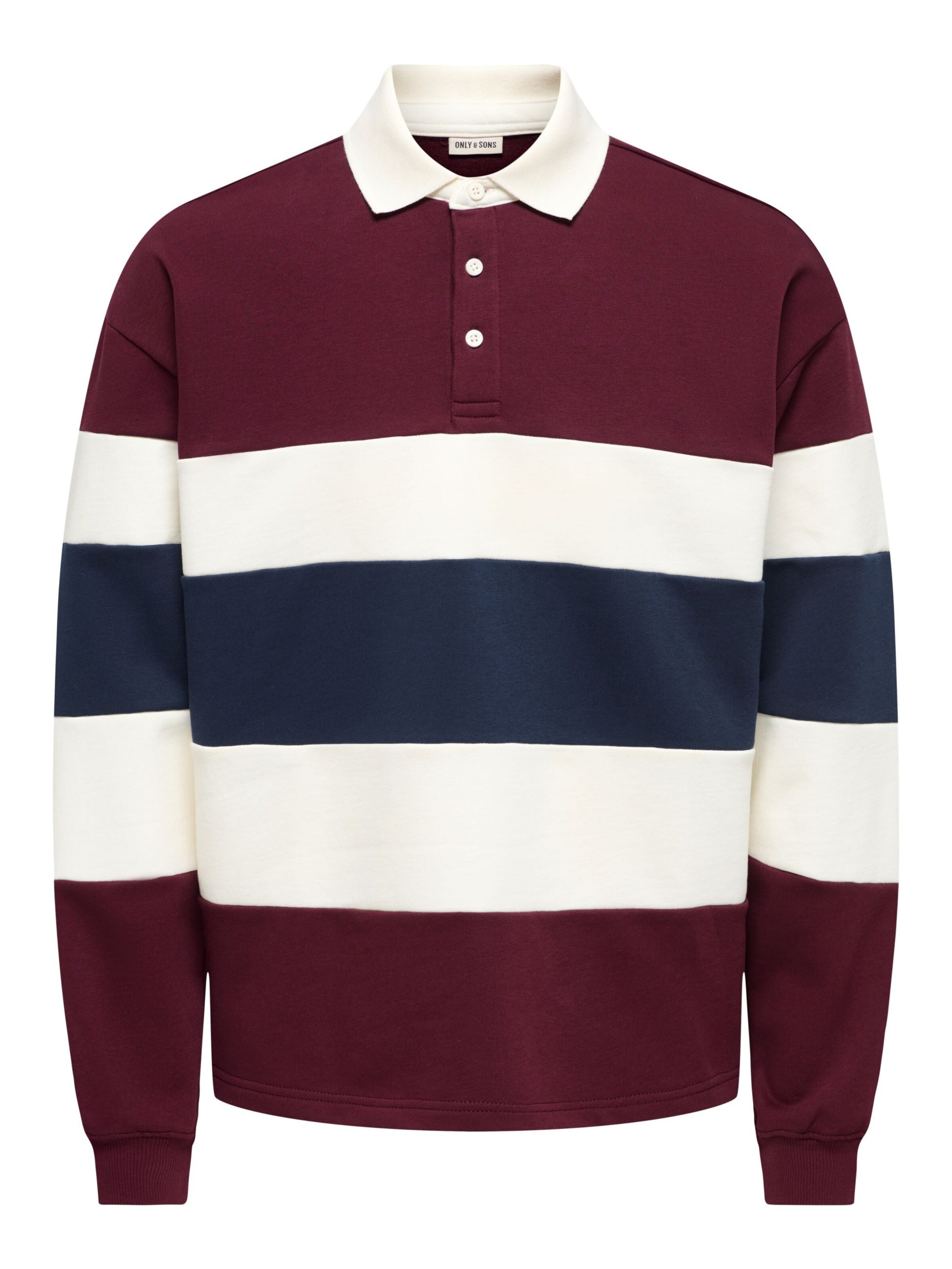 Only & Sons Sweatshirt 'Maglieria'‌‌‌‌‌ in Rot: Vorderseite