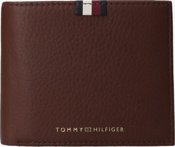 TOMMY HILFIGER Wallet in Brown: front