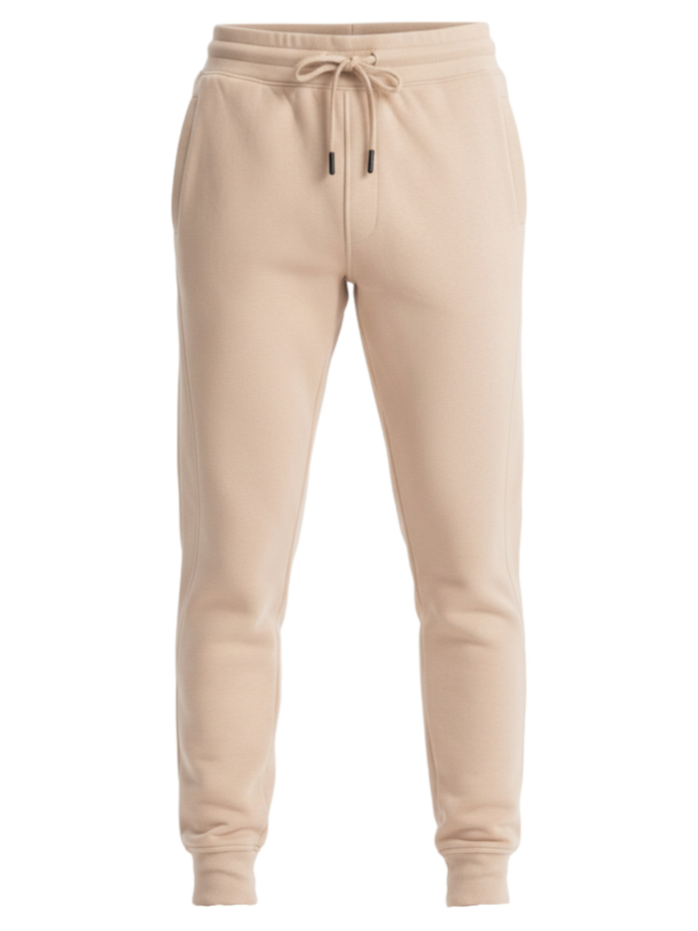 Pantaloni sportivi di Ombre in beige: frontale