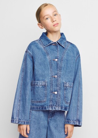 MANGO KIDS Övergångsjacka 'KEYS' i blå: framsida