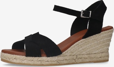 MANFIELD Sandale in schwarz, Produktansicht