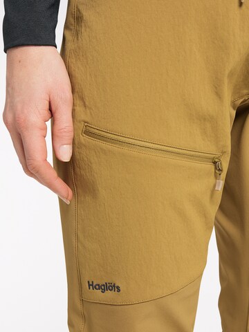 Haglöfs Regular Outdoorhose 'Rugged Flex' in Braun