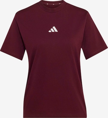 ADIDAS SPORTSWEAR Koszulka funkcyjna 'Essentials' w kolorze czerwony: przód