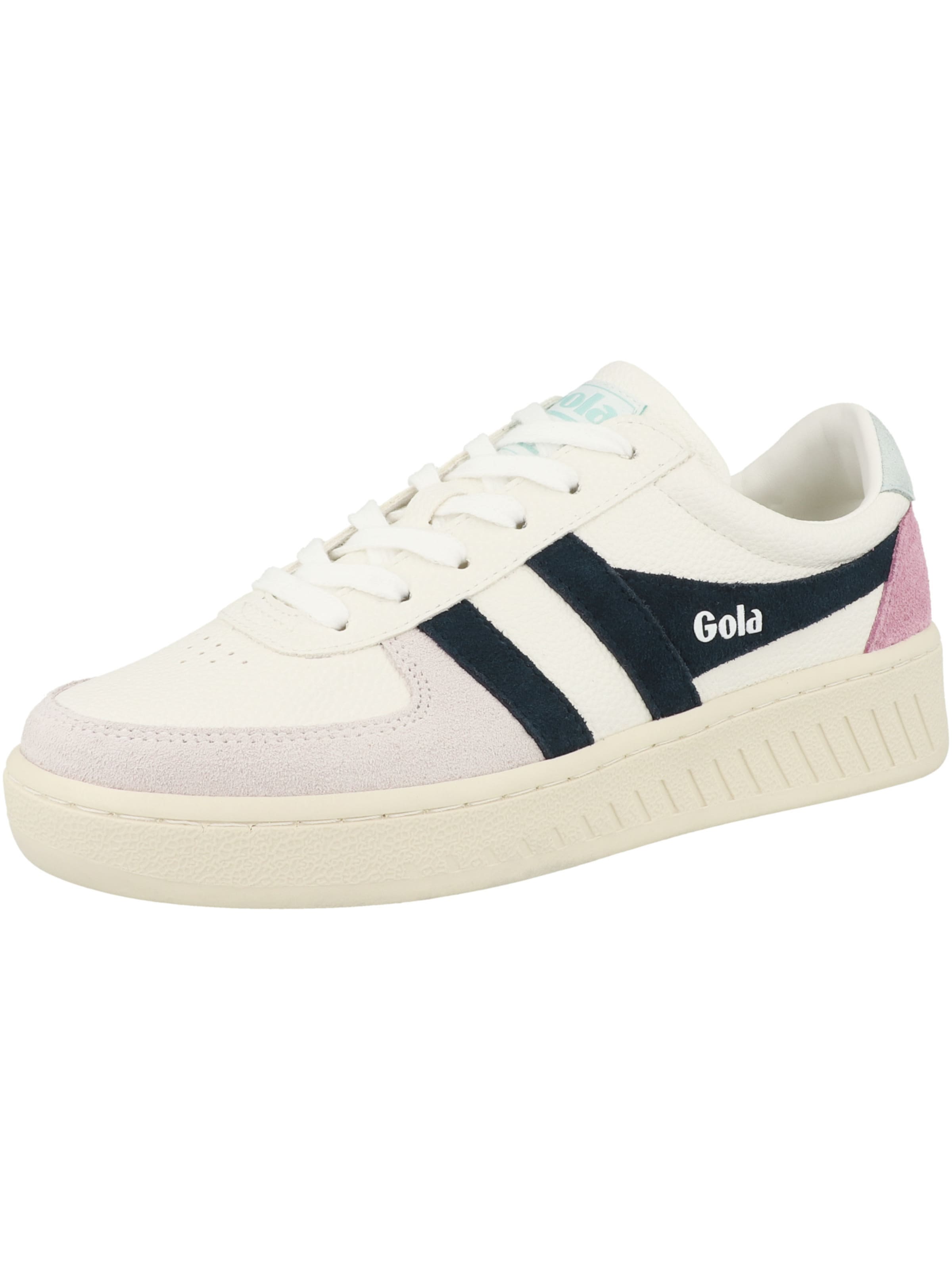 Gola - Sapatilhas baixas 'Grandslam Trident' em branco: frente