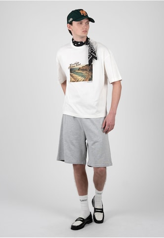 Prohibited Shirt 'Courtside' in White