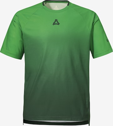 T-Shirt fonctionnel ' Shirt Style Koitere ' Schöffel en vert : devant