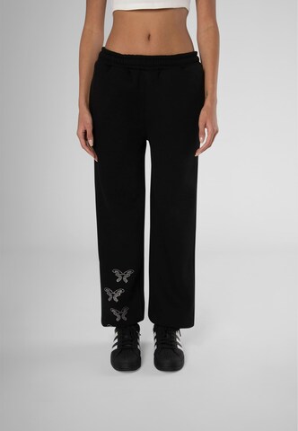 Felicious Loosefit Hose 'Feli' in Schwarz: Vorderseite