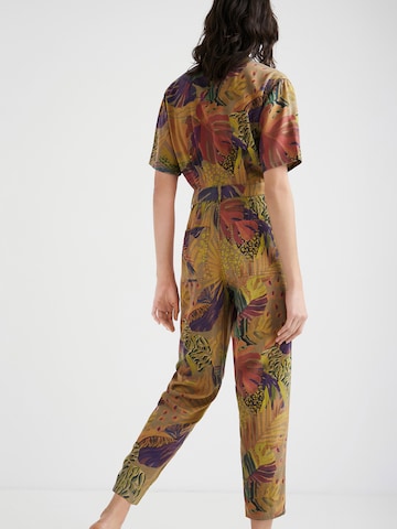 Tuta jumpsuit 'Lara' di Desigual in verde