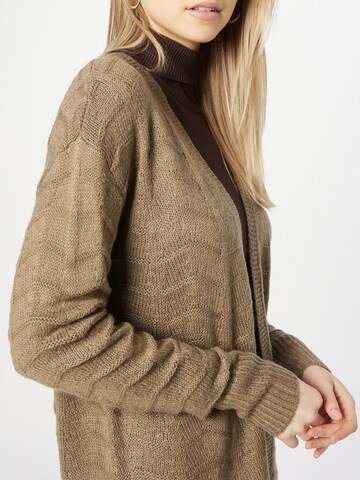 Kaffe Strickjacke 'Emria' in Braun