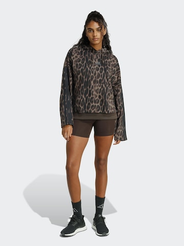 Sweat de sport ADIDAS SPORTSWEAR en marron : devant