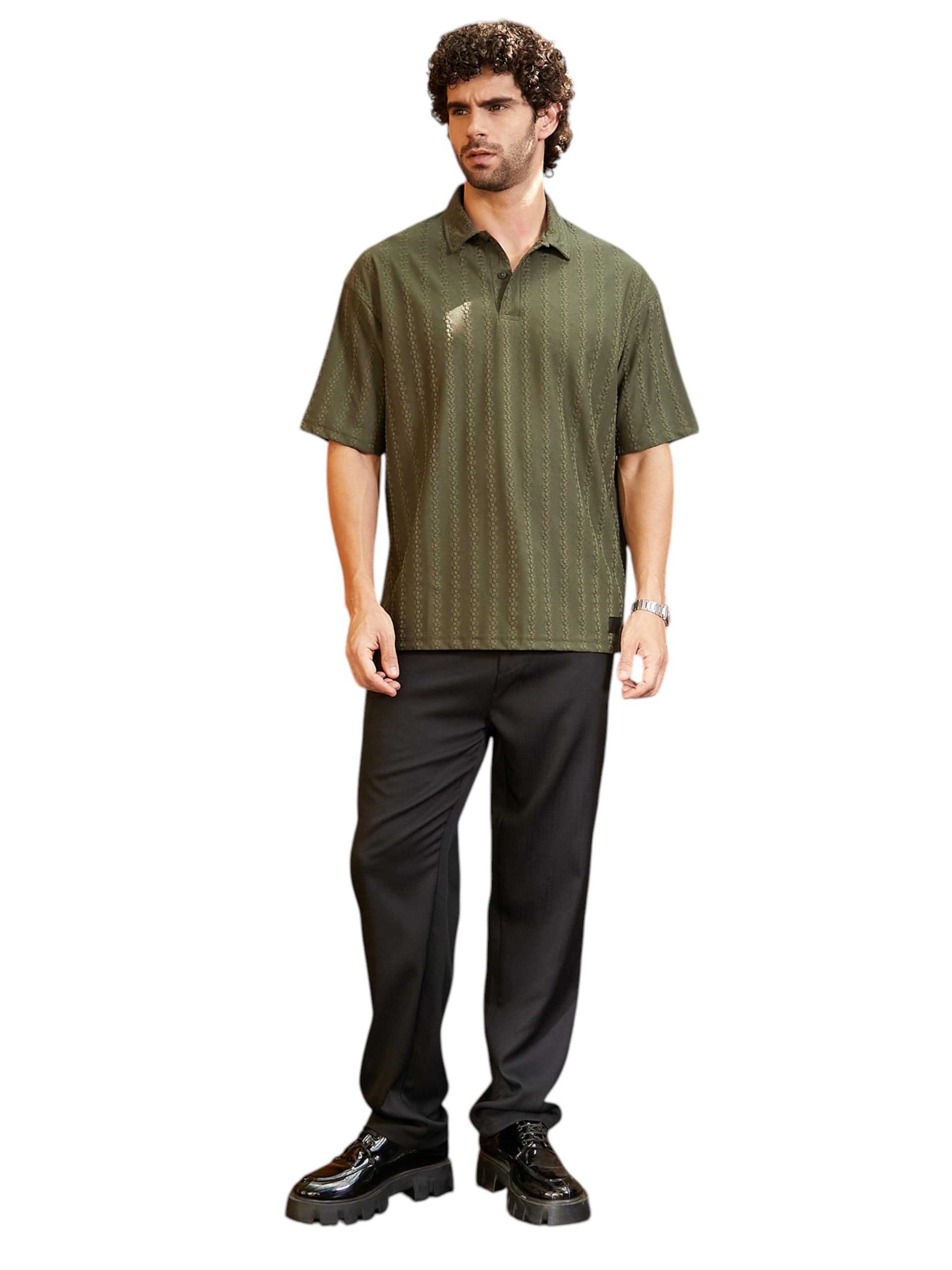 Campus Sutra Shirt in Green