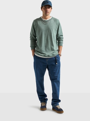 Trendsplant Collegepaita 'Essential' värissä vihreä