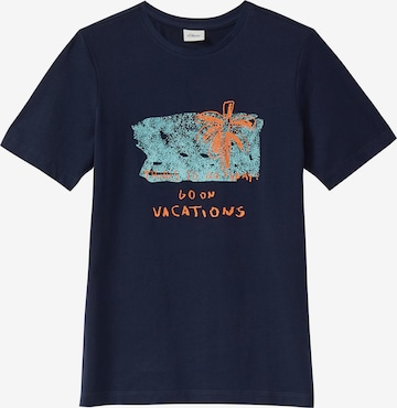 s.Oliver T-Shirt in Blau: Vorderseite