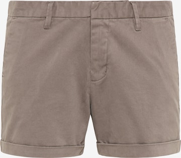 DreiMaster Vintage Slimfit Shorts in Grau: predná strana