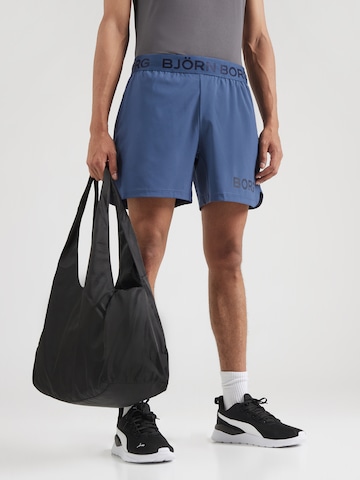 Regular Pantalon de sport BJÖRN BORG en bleu : devant