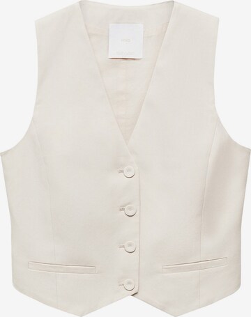 MANGO Suit Vest 'Alicante' in Grey: front