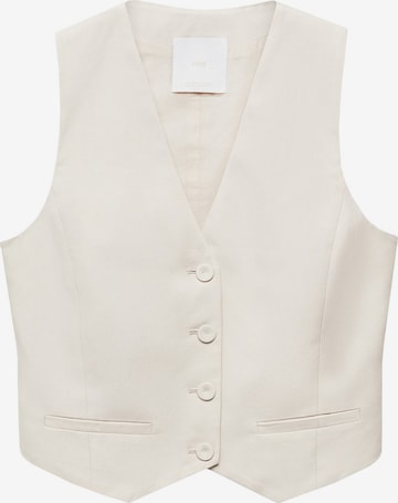 MANGO Suit Vest 'Alicante' in Grey: front