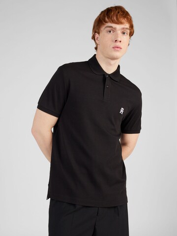 TOMMY HILFIGER Poloshirt in Schwarz: predná strana