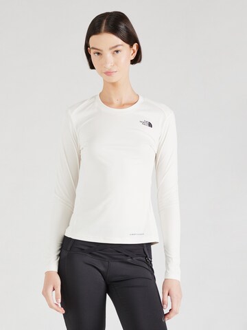 Maglia funzionale di THE NORTH FACE in bianco: frontale
