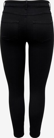 Only Petite Skinny Jeans 'ROYALE' in Schwarz