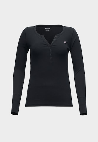 HOLLISTER Μπλουζάκι σε μαύρο: μπροστά