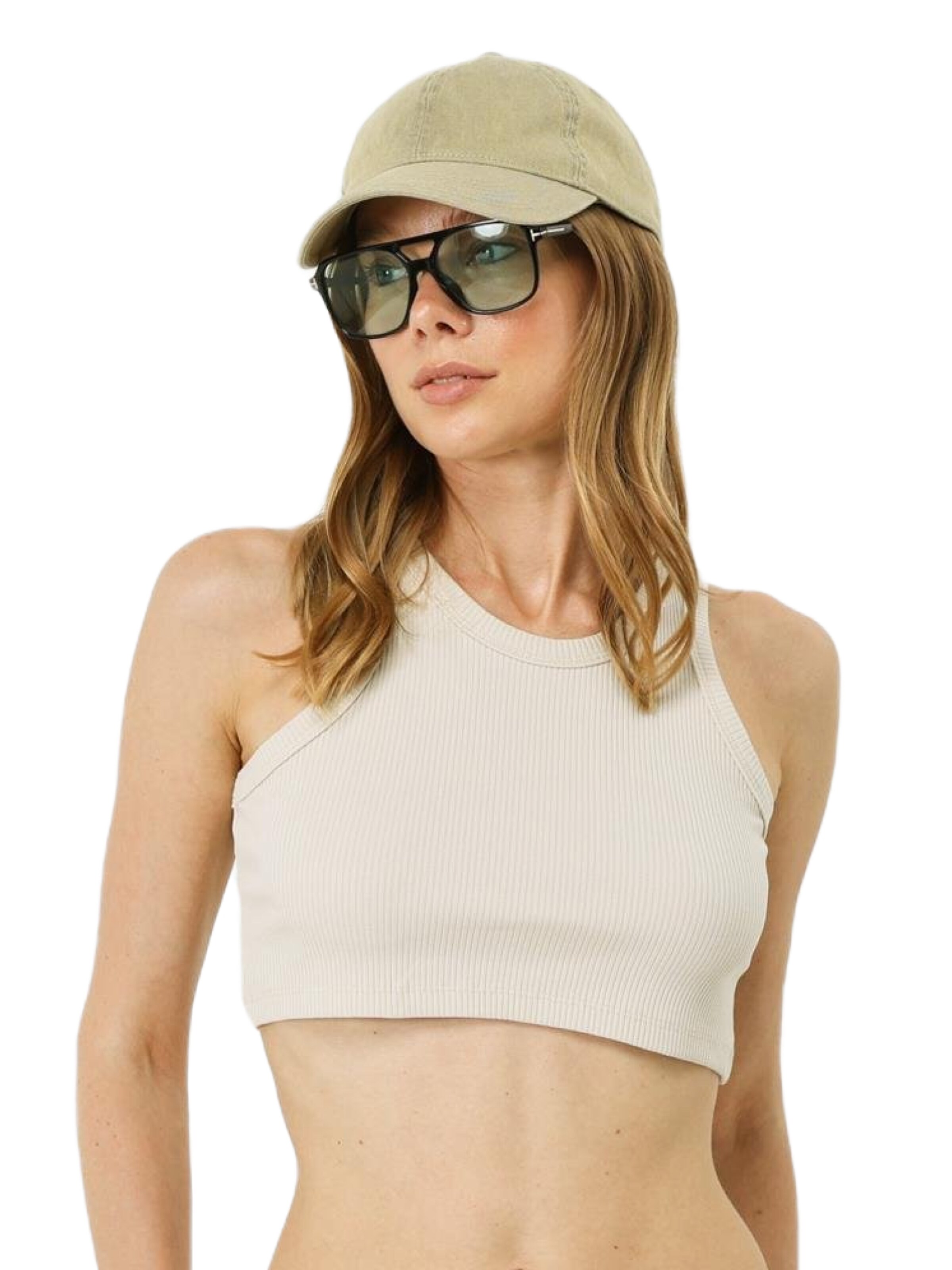 C&City Top in Beige: front