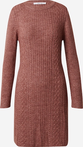 ABOUT YOU Knitted dress 'Daline' in Pink: front