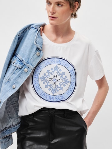 MOS MOSH - Camiseta 'MMJudd' en blanco